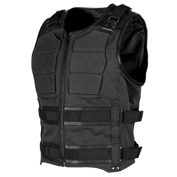 Speed and hotsell strength leather vest