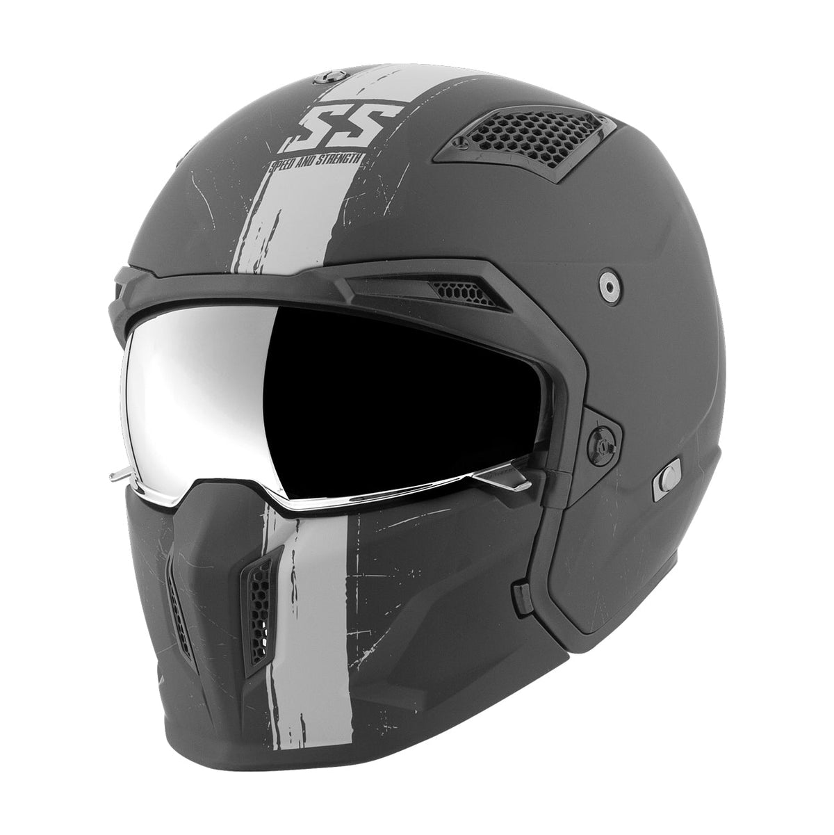 Speed and Strength Canada SS2400 Tough As Nails Motorcycle Riding Helmet