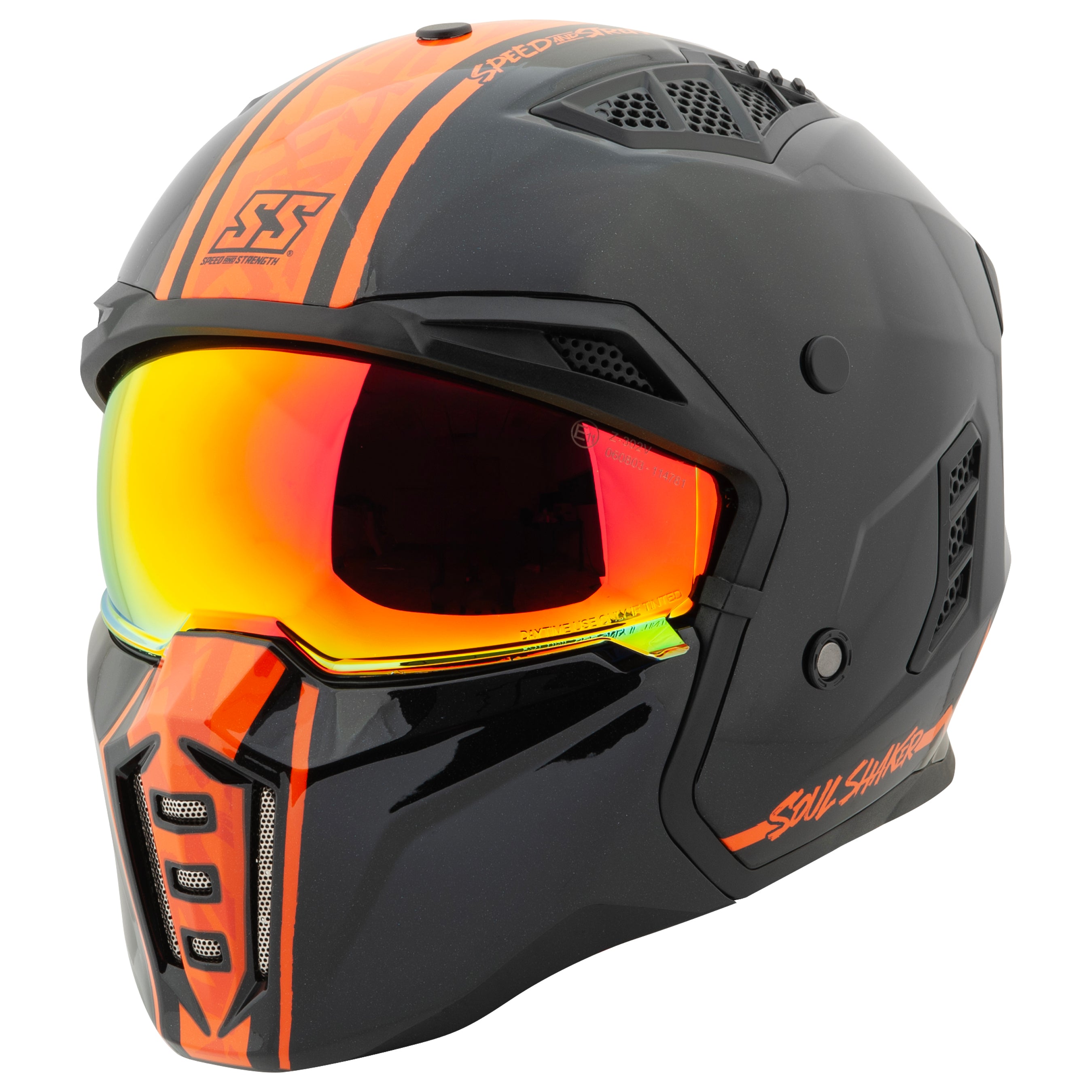 Speed and Strength Canada Soul Shaker SS2450 Motorcycle Helmet
