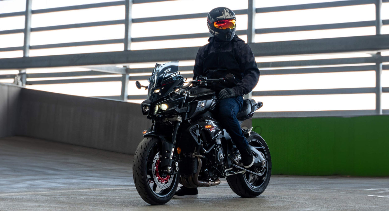 Speed and Strength Canada SS2450 Trial By Fire Motorcycle Helmet Lifestyle01