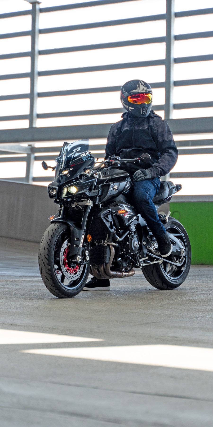 Speed and Strength Canada SS2450 Trial By Fire Motorcycle Helmet Lifestyle