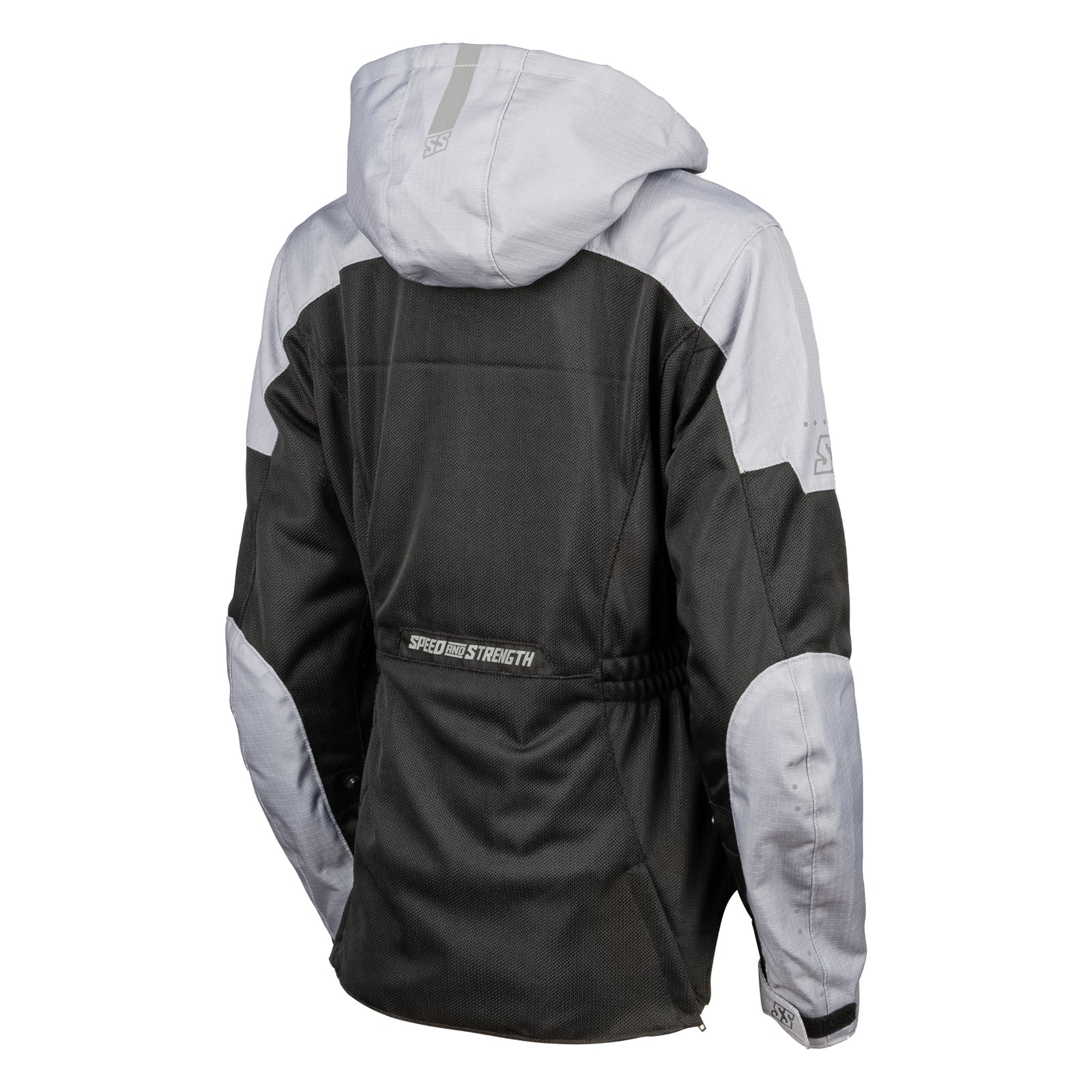 Speed and Strength Canada Starstruck Womens Mesh Motorcycle Riding Jacket Grey