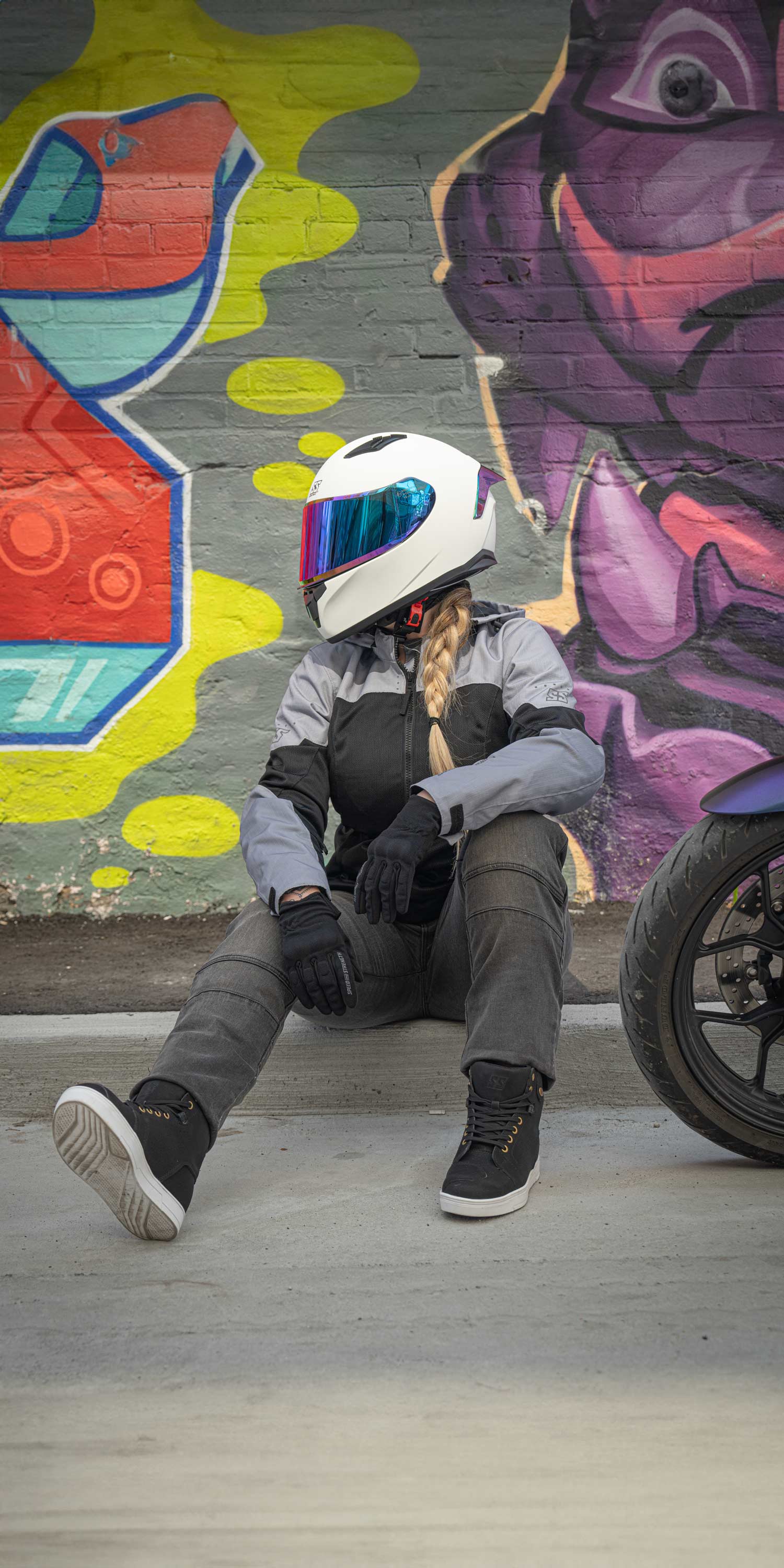 Speed and Strength Canada Starstruck Womens Motorcycle Jacket Lifestyle Mobile