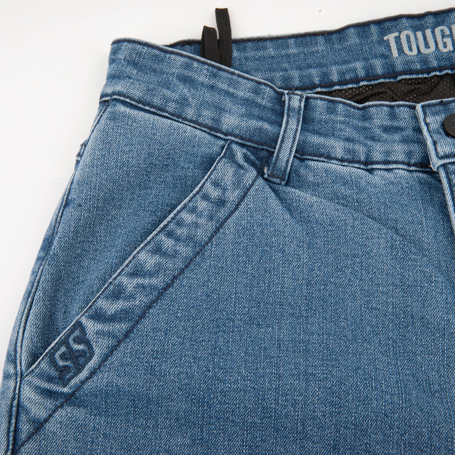 Speed and Strength Canada Tough Love Womens Motorcycle Jeans Detail Denim