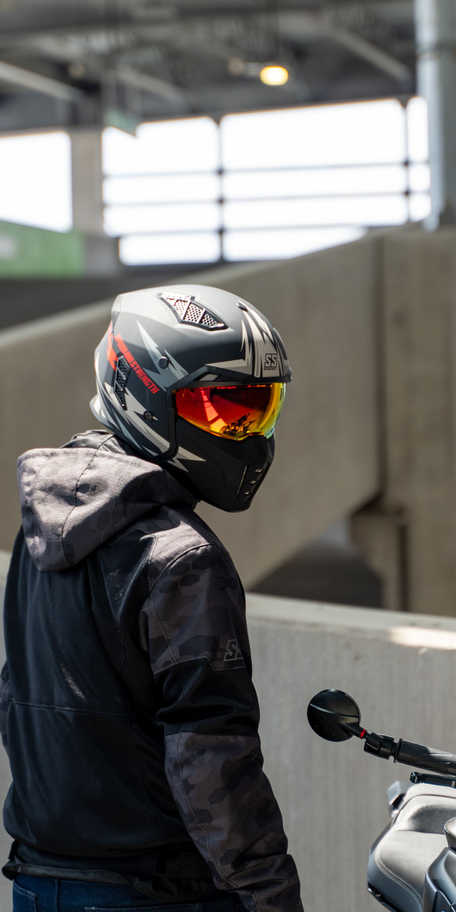 Speed and STrength Canada Trial By Fire Mesh Riding Jacket Camo Mobile 