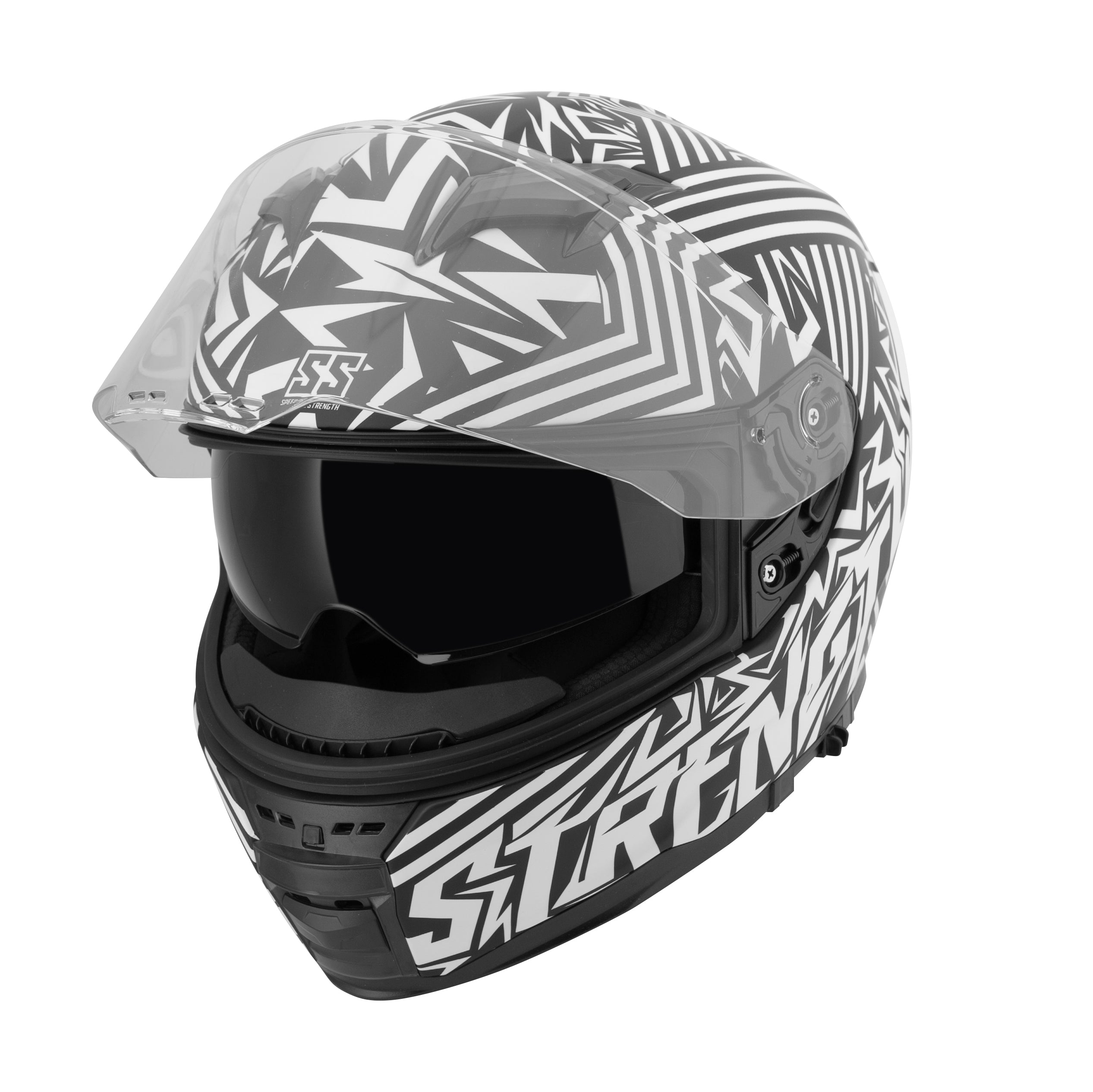 bangs and motorcycle helmets Lunatic Fringe™ SS1650 Helmet