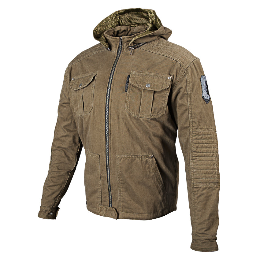 DOGS OF WAR™ JACKET OLIVE FRONT